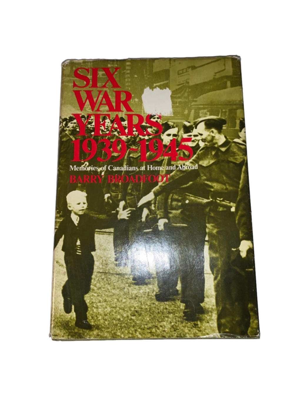 Unisex Doubleday Six War Years 1939-1945 Coffee Table Book Green Red One Size